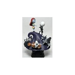 Nightmare before Christmas D-Stage PVC Diorama Jack & Sally 15 cm