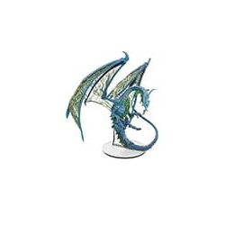D&D Icons of the Realms Prepainted Miniature Adult Moonstone Dragon 30 cm