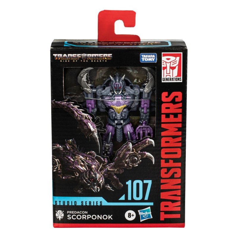 Transformers Studio Series 108 Wheeljack: Action Figure Deluxe 11,5 Cm, 2 Modalità