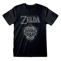 Nintendo Legend Of Zelda - Distressed Shield (T-Shirt) Size:Ex Ex Large