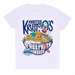 Simpsons - Frosted Crusty Q's (T-Shirt) Size:Ex Ex Large
