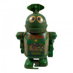 Robot - Green ZV 288 Wind-up Robot