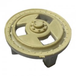 G.I. Joe: Snow Cat White Wheel Cover