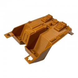 G.I. Joe: Sky H.A.V.O.C. [Heavy Articulated Vehicle Ordnance Carrier] Orange Interior