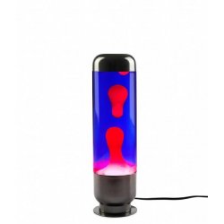 Capsule Lava Lamp Purple/Red Aluminium