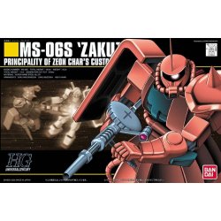 Gundam - MS-06S Zaku II Char Aznable Use HGUC 1/144
