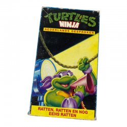 Boodleg VHS Turtles Ninja - Ratten, Ratten En Nog Eens Ratten (Dutch)