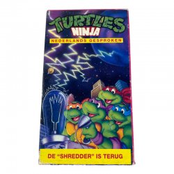 Boodleg VHS Turtles Ninja - De "Shredder" Is Terug (Dutch)