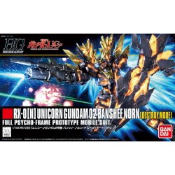 Gundam - RX-0[N] Unicorn Gundam 02 Banshee Norn ( Destroy Mode ) HGUC 1/144