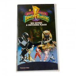 VHS - Mighty Morphin Power Rangers - Big Sisters & Switching Places