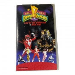 VHS - Mighty Morphin Power Rangers - Day Of The Dumpster & High Five