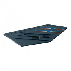 G.I. Joe: Skystorm Cross-Wing Chopper Grey Left Rudder Wing