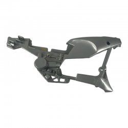 G.I. Joe: Silver Mirage Motorcycle Silver Right Cycle Body Half