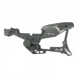 G.I. Joe: Silver Mirage Motorcycle Silver Right Cycle Body Half