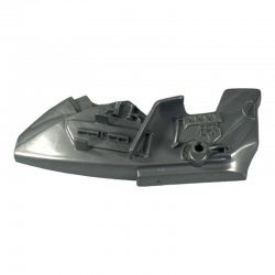 G.I. Joe: Silver Mirage Motorcycle Silver Left Sidecar Half