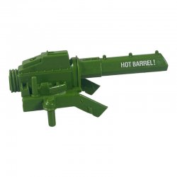 G.I. Joe: Silver Mirage Motorcycle Green Cannon