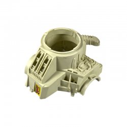 G.I. Joe: Armor-Bot White Left Torso Half