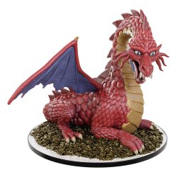 D&D Icons of the Realms pre-painted Miniatures 50th Anniversary - Classic Red Dragon (Set no.31)