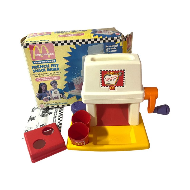 McDonalds Happy Meal Magic French Fry Snack Maker