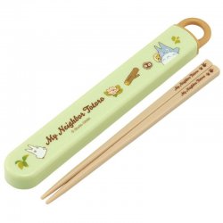 My Neighbor Totoro Chopsticks with Box Totoro & Catbus 16 cm