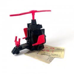 G.i. Joe: A Real American Hero - Cobra Gyrocopter (Unstickered) with Stickers & Dutch Instructions