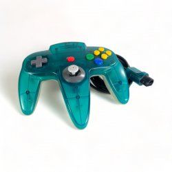 Nintendo 64 Clear Blue Controller