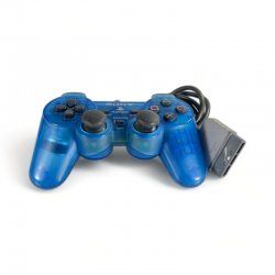Playstation I - Blue Dual Shock Controller