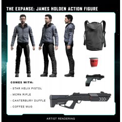 The Expanse Action Figure James Holden 20 cm