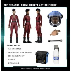 The Expanse Action Figure Naomi Nagata 20 cm