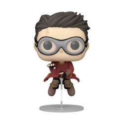Harry Potter POP! Movies Vinyl Figure Harry w/Broom(Quidditch) 9 cm