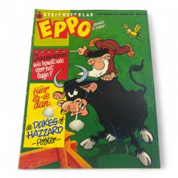 Eppo Magzine Nr 8 Dukes Of Hazzard Poster (Dutch)