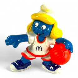 Smurfs - McDonald's Basketball Smurfette