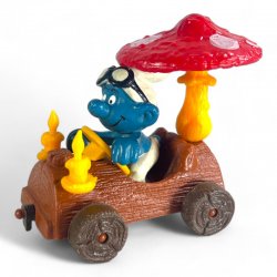Smurfs - Log Car Smurf.