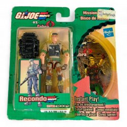 G.I. Joe Vs Cobra - Spy Troops Recondo (v3) (Mission Disc) (Euro Card) MOC