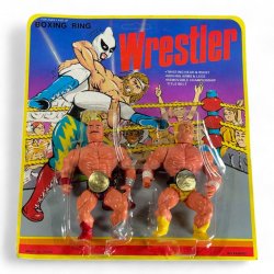 Wrestler - Mask & C.G (Duo-pack) (Unpunched)