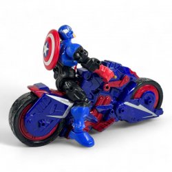 Marvel Super Hero Mashers - Captain America (James "Bucky" Barnes) (with The Capcycle)
