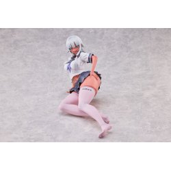 World Where the Thickness of a Girl's Thighs is Equal to Her Social Status Statue 1/5 Raura Aiza 14 cm