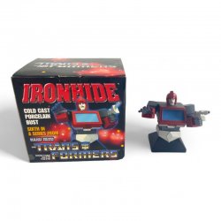 Transformers Hard Hero Cold Cast Porcelain Bust - Ironhide (Limited Edition 2035/4000)