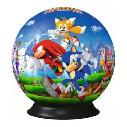 Sonic - The Hedgehog 3D Puzzle Characters Puzzle Ball (72 Pieces)