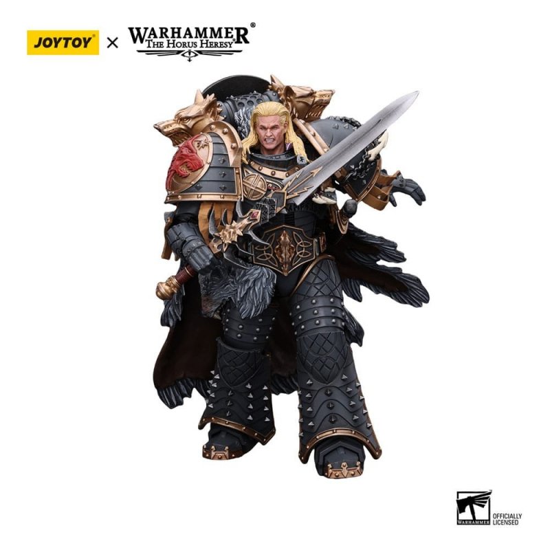 Action Figure JOYTOY Warhammer 40k Space Wolves Leman Russ Primarca, 1/18, 17,8 Cm, Modello Da Collezione
