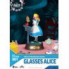 Alice in Wonderland Mini Diorama Stage PVC Statue Glasses Alice 10 cm