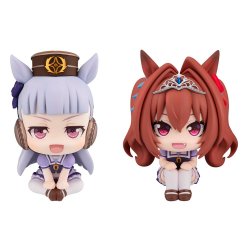 Uma Musume Pretty Derby Look Up PVC Statues Gold Ship & Daiwa Scarlet 11 cm (with gift)