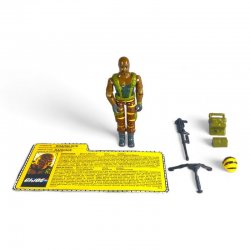 G.I. Joe: A Real American Hero - Roadblock (v3) with filecard NL/FR