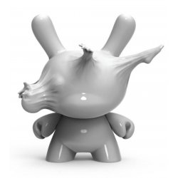 Dunny: Breaking Free 8 inch Resin Art Figure by WHATSHISNAME - White Edition