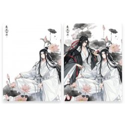 Grandmaster of Demonic Cultivation 3D Lenticular Card Wei Wuxian & Lan Wangji 12 x 16 cm
