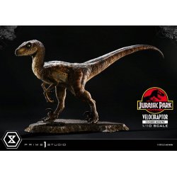 Jurassic Park Prime Collectibles Statue 1/10 Velociraptor Closed Mouth 19 cm