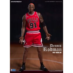 NBA Collection Real Masterpiece Actionfigur 1/6 Dennis Rodman Limited Retro Editon 33 cm