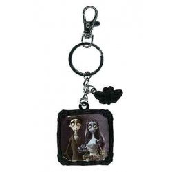 Corpse Bride Metal Keychain Wedding