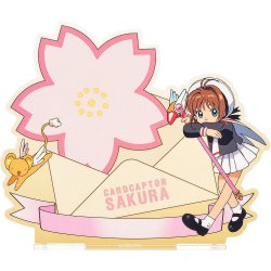 Cardcaptor Sakura Acrylic Pen Stand 25th Anniversary School Uniform Ver. 13 cm