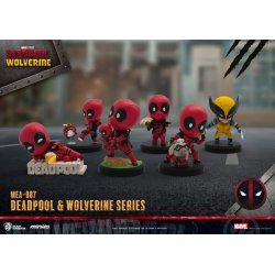 Deadpool 3 Deadpool & Wolverine Series Mini Egg Attack Figures Set 8 cm